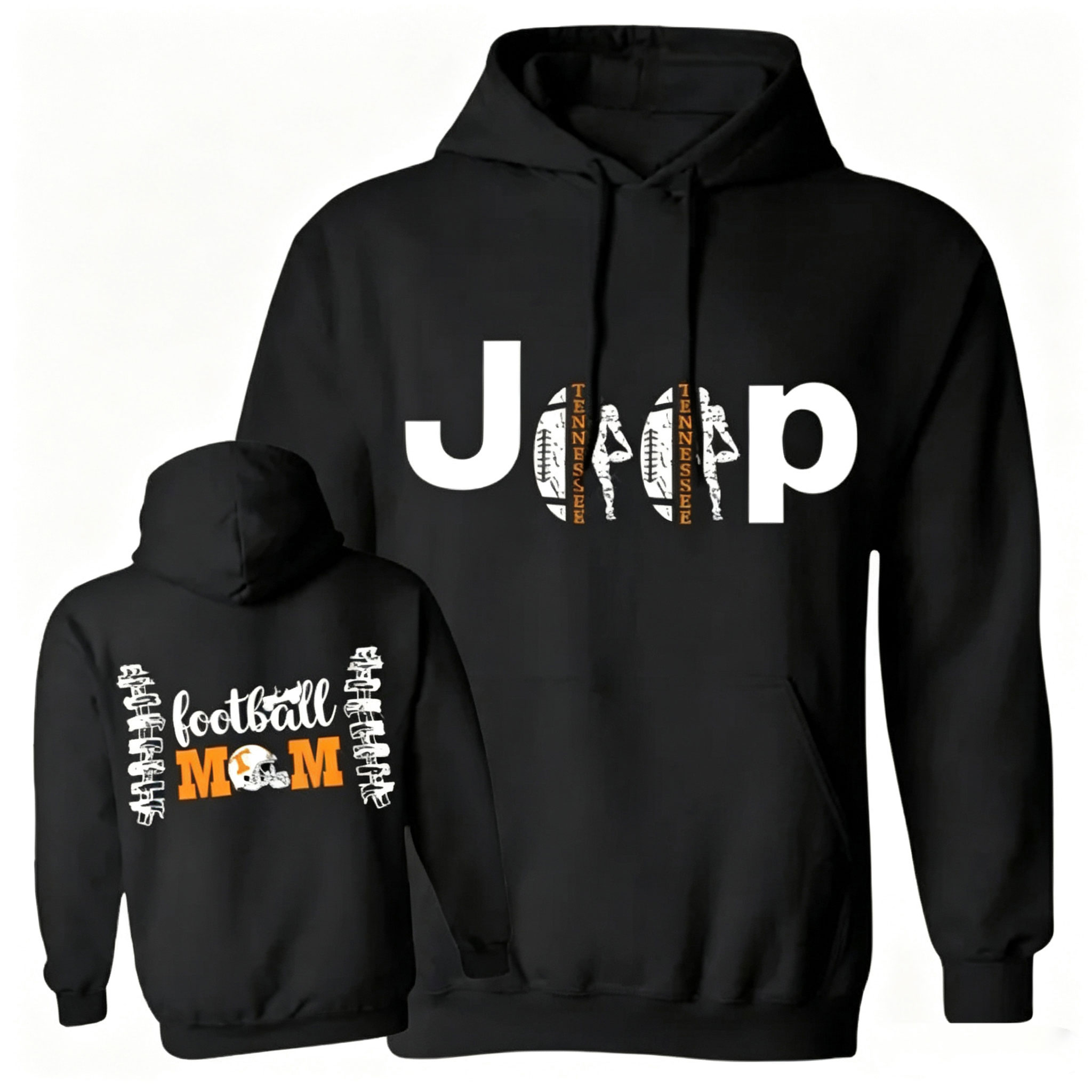 Tennessee Football Jp Mom Unisex Casual Hoodie