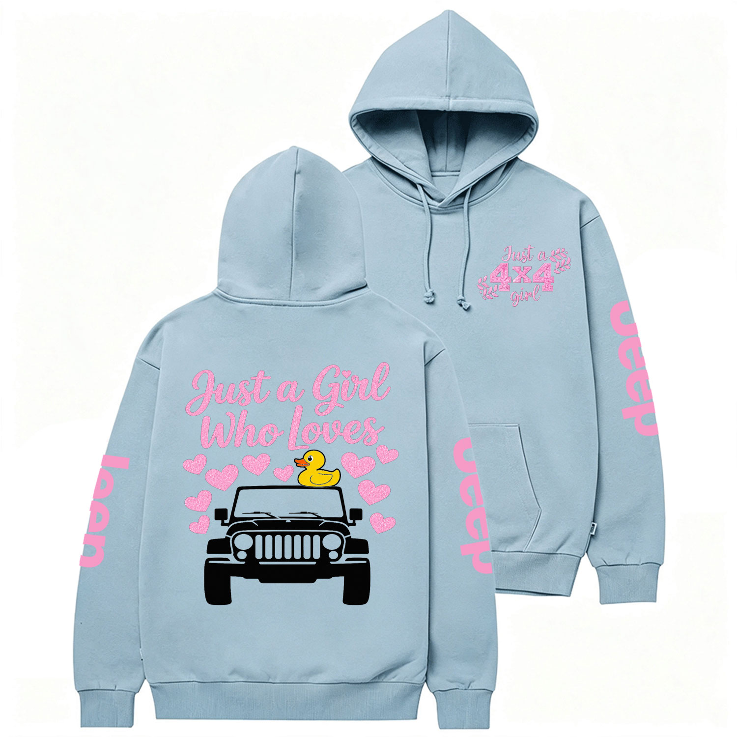 Just A Girl Who Loves  Cotton Hoodie