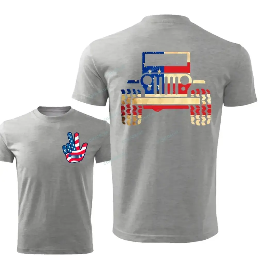 American flag jeep Jp Unisex T-shirt