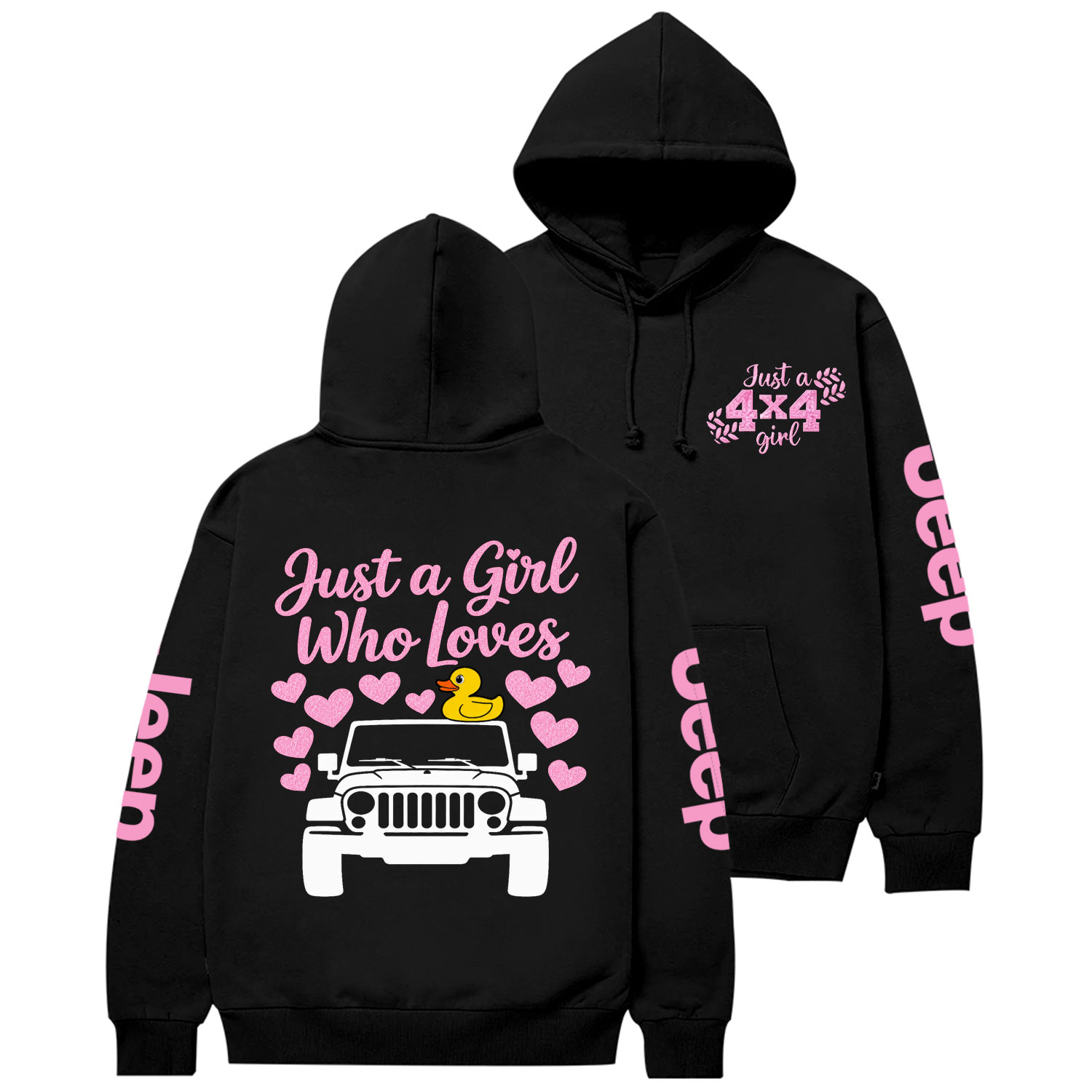 Just A Girl Who Loves  Cotton Hoodie