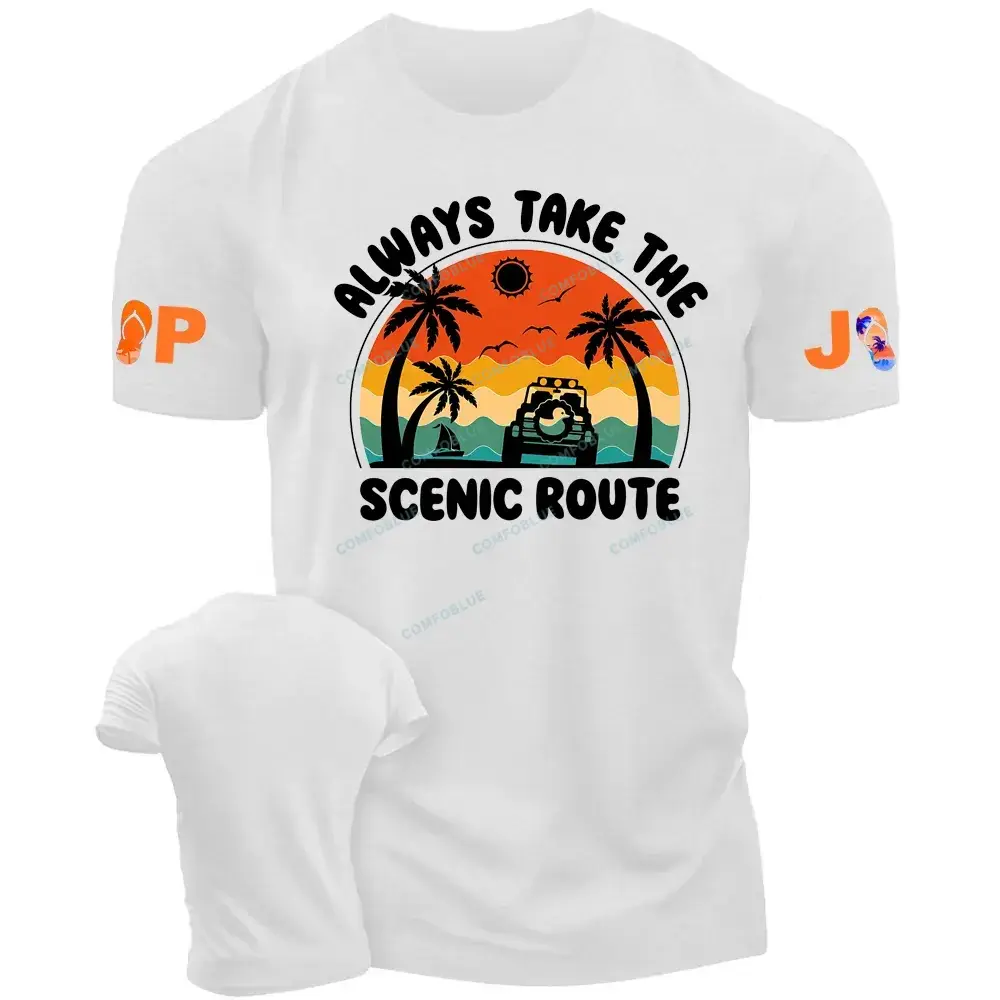 Always Take The Scenic Route  Jp Unisex T-shirt