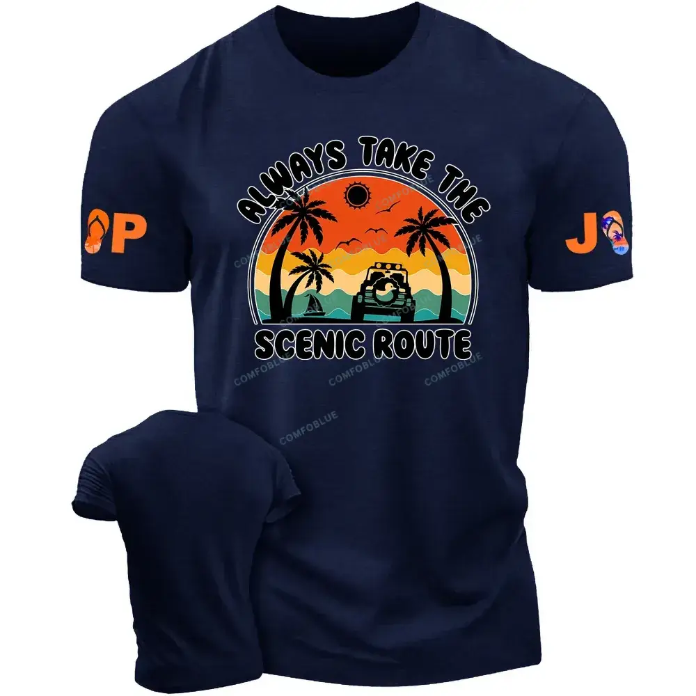 Always Take The Scenic Route  Jp Unisex T-shirt