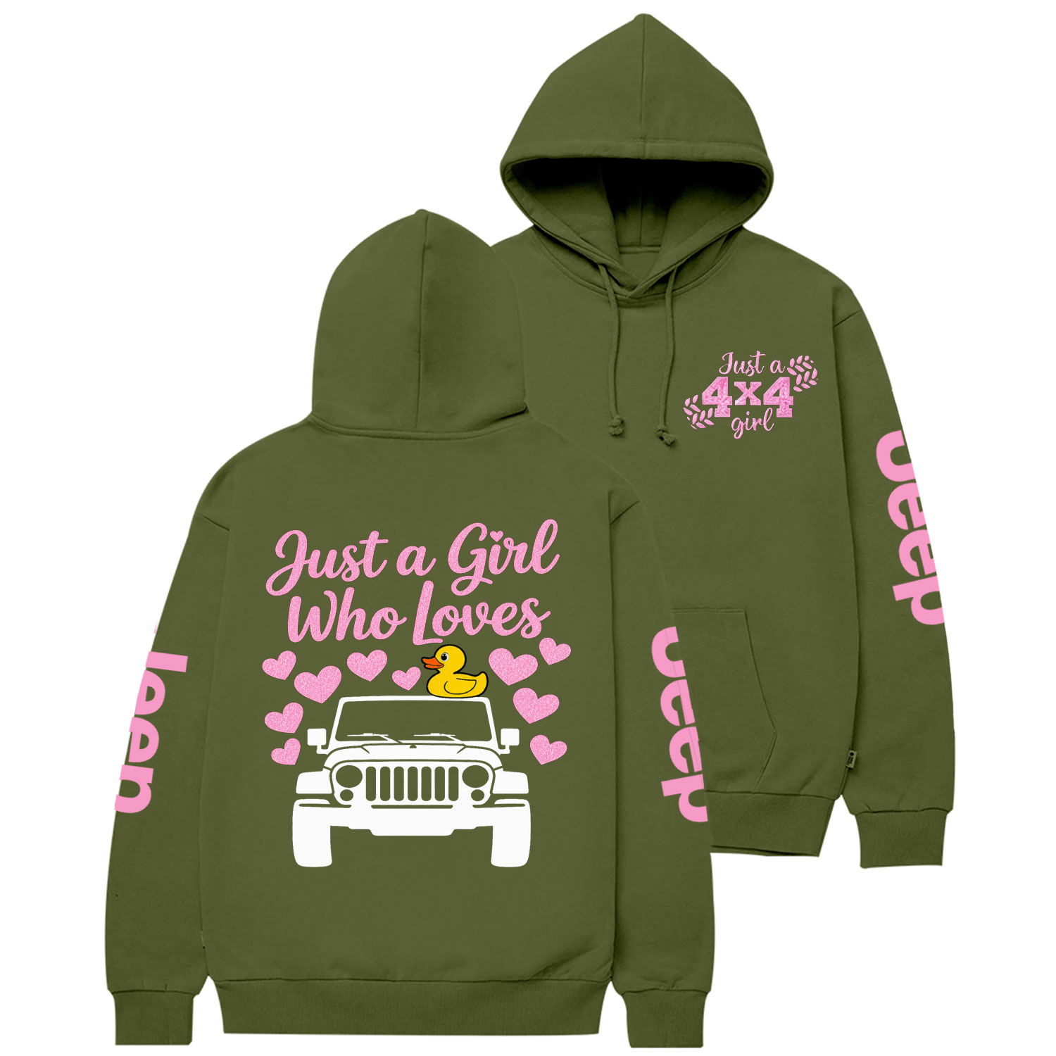Just A Girl Who Loves  Cotton Hoodie