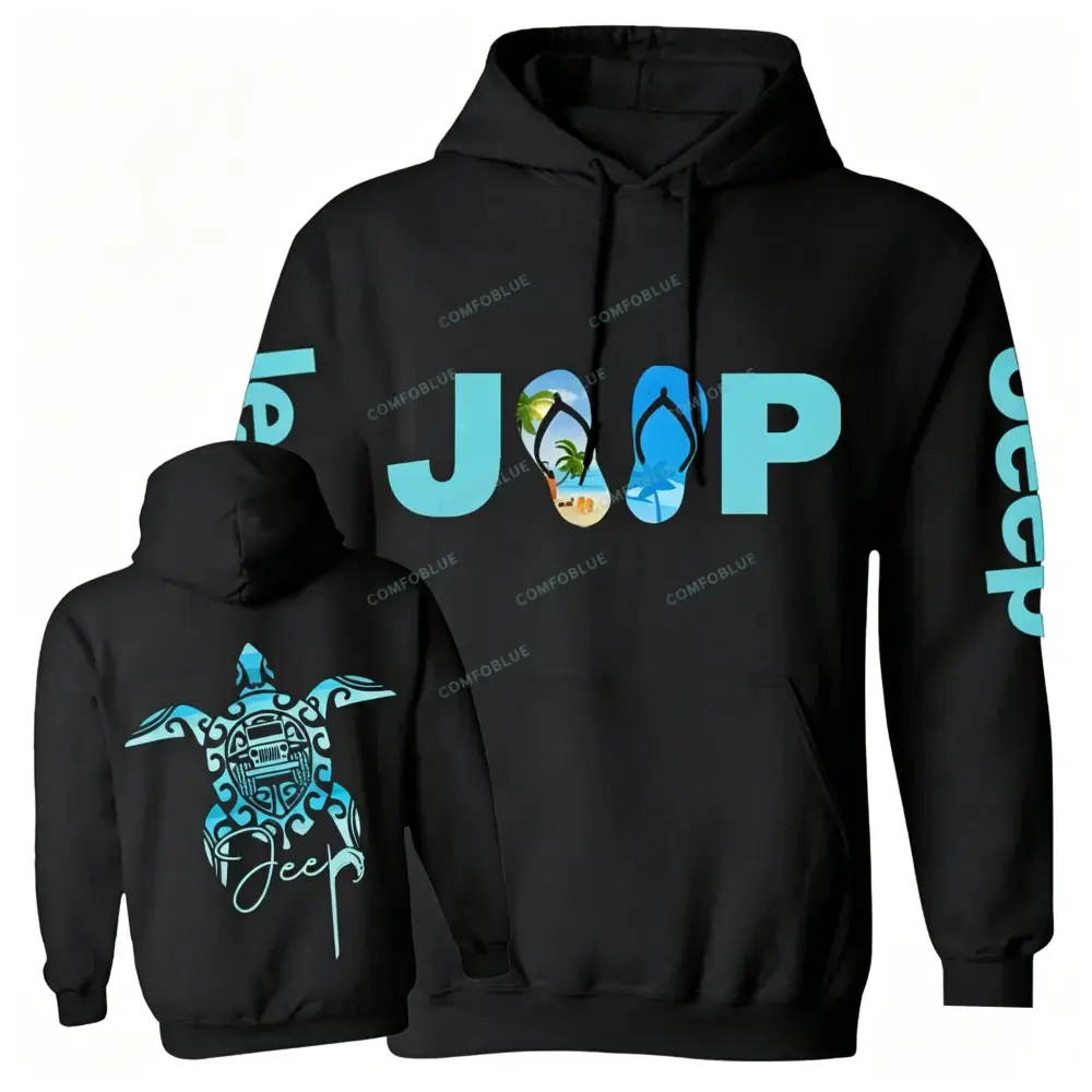 Sea Turtle Jp Print Jp Unisex Hoodie