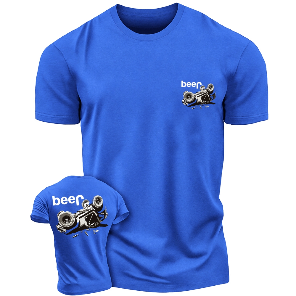 Funny Beer Overturn Unisex T-shirt