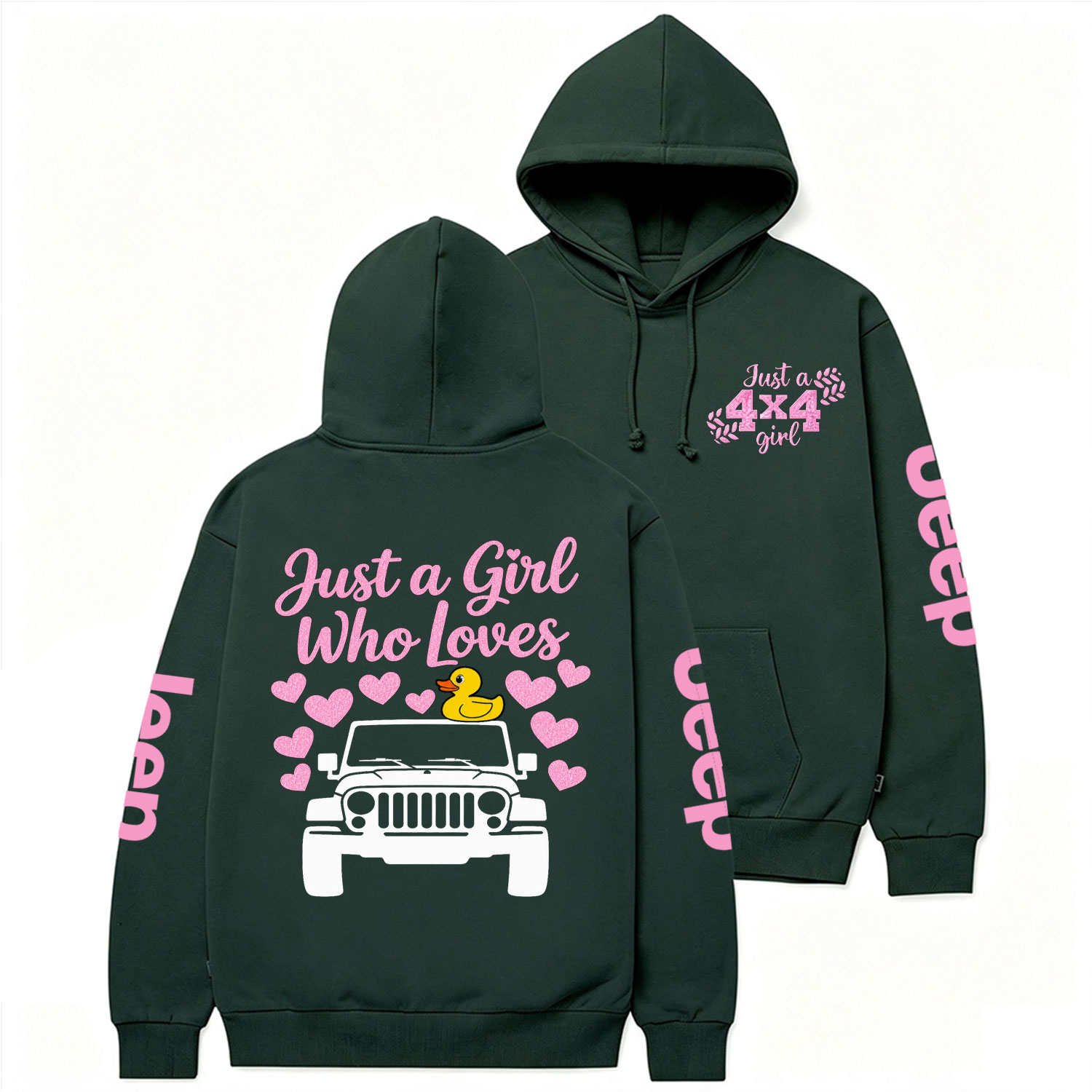 Just A Girl Who Loves  Cotton Hoodie