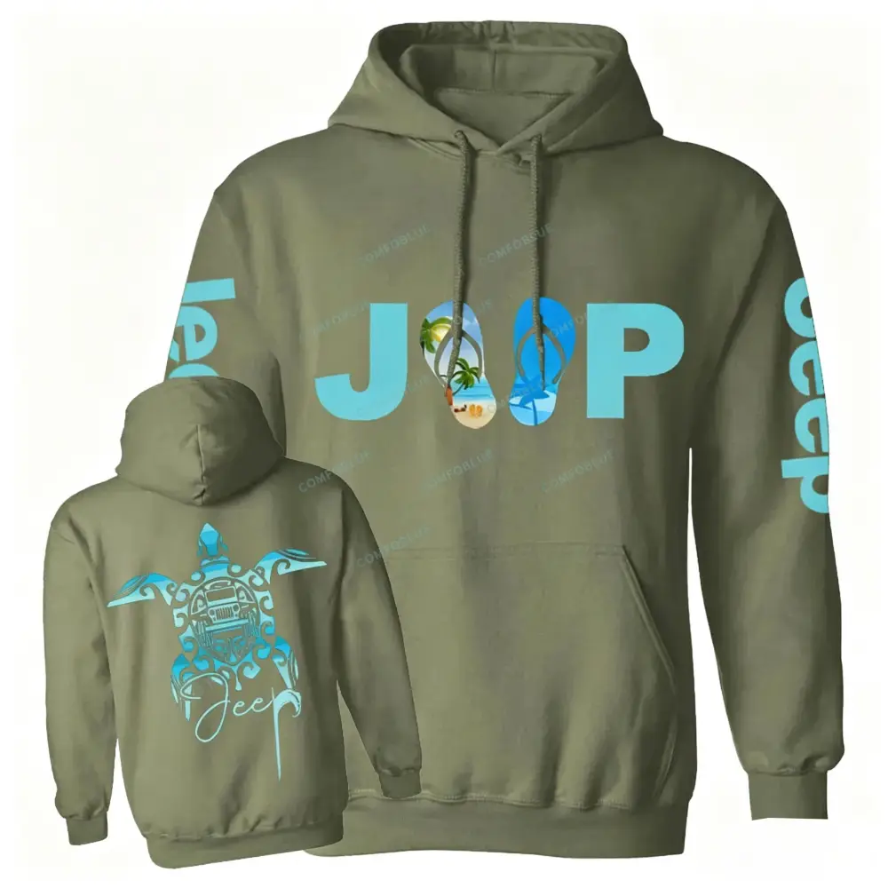 Sea Turtle Jp Print Jp Unisex Hoodie