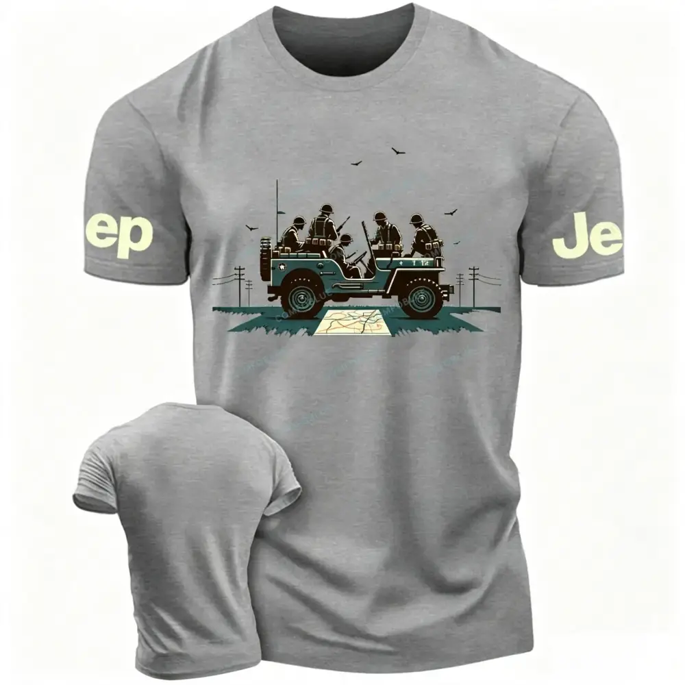 Retro Military Soldiers Jp Unisex T-shirt