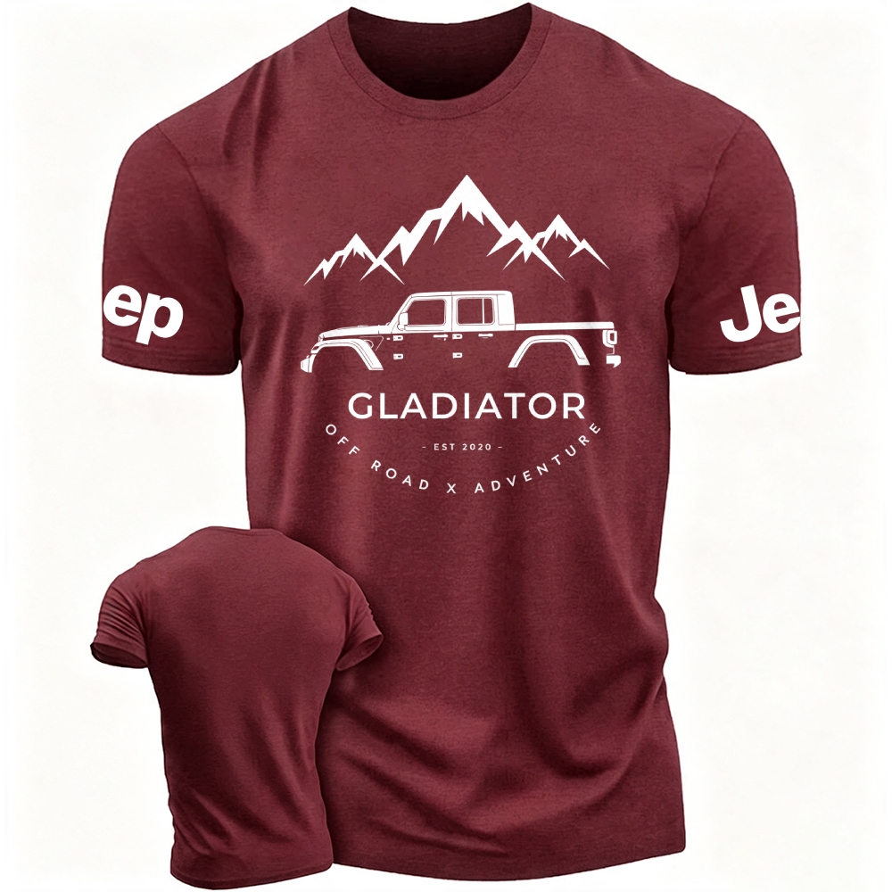 Gladiator 4x4 Off Road Adventure Unisex Jp T-shirt