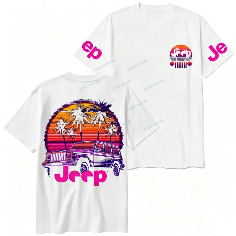 Palm Trees Beach Jp Unisex T-shirt