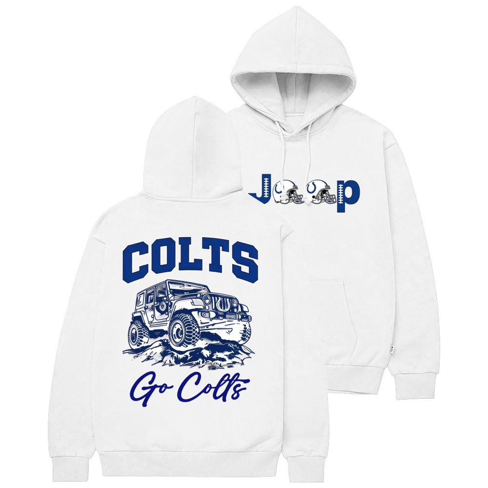 Indianapolis Colts JP Unisex Casual Hoodie