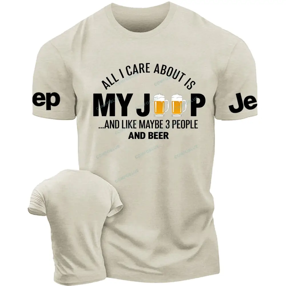 All I Care About Is My Jp, 3 Peo Alternative Cotton T-shirt