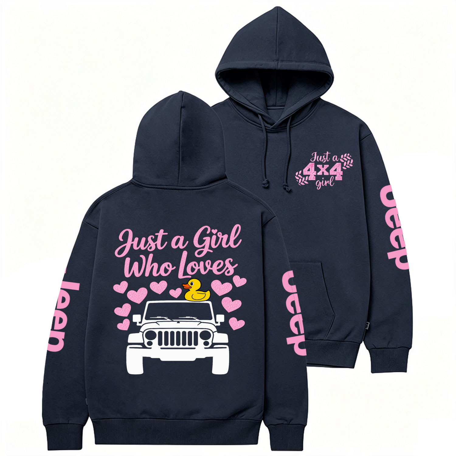 Just A Girl Who Loves  Cotton Hoodie