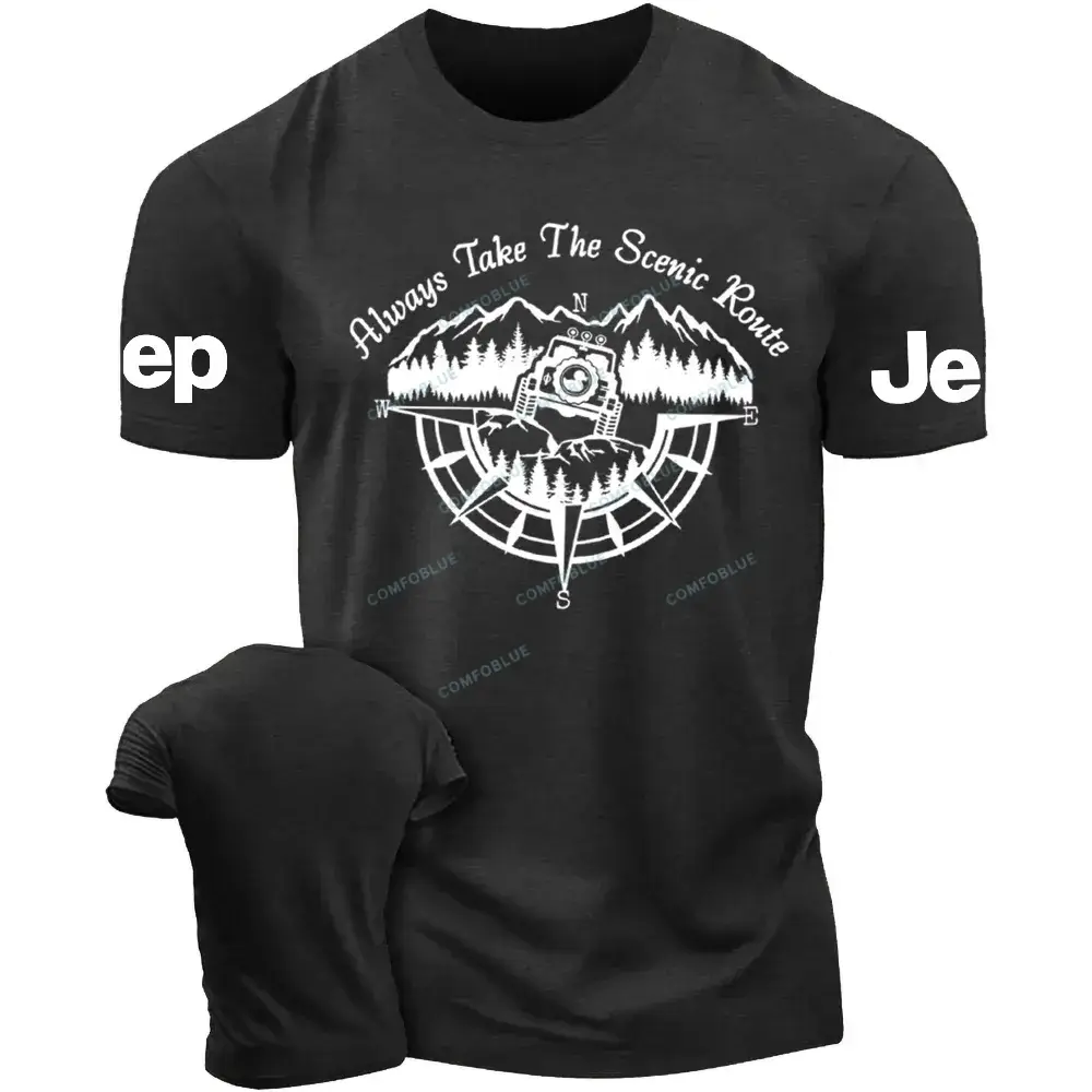 Always Take The Scenic Route Jp Unisex T-shirt