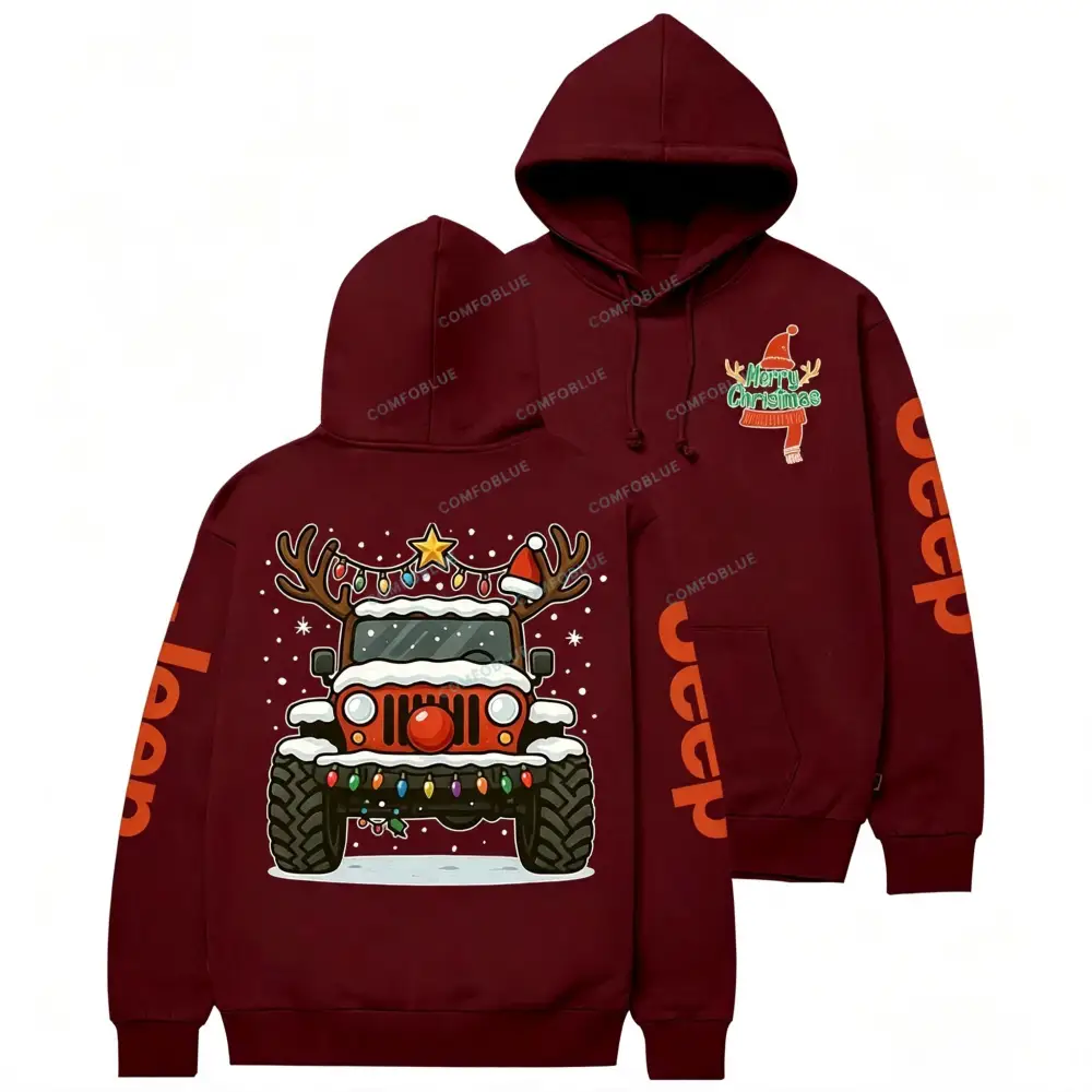 Off-Road Merry Christmas Jp Unisex Hoodie