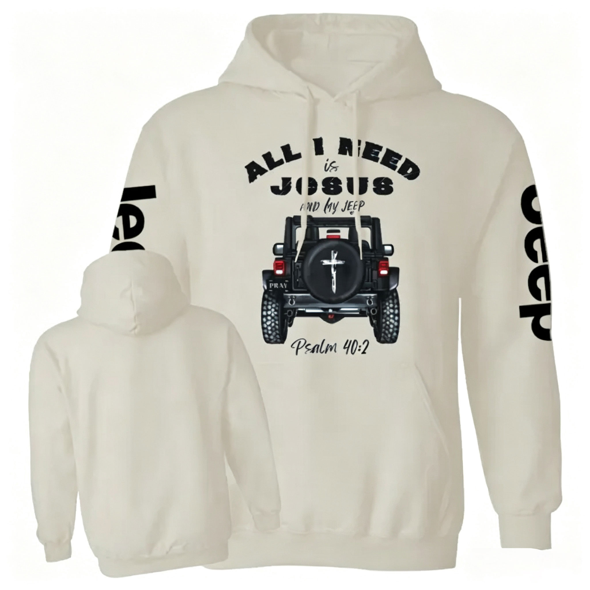 All I Need is Jesus and My Unisex Casual Hoodie