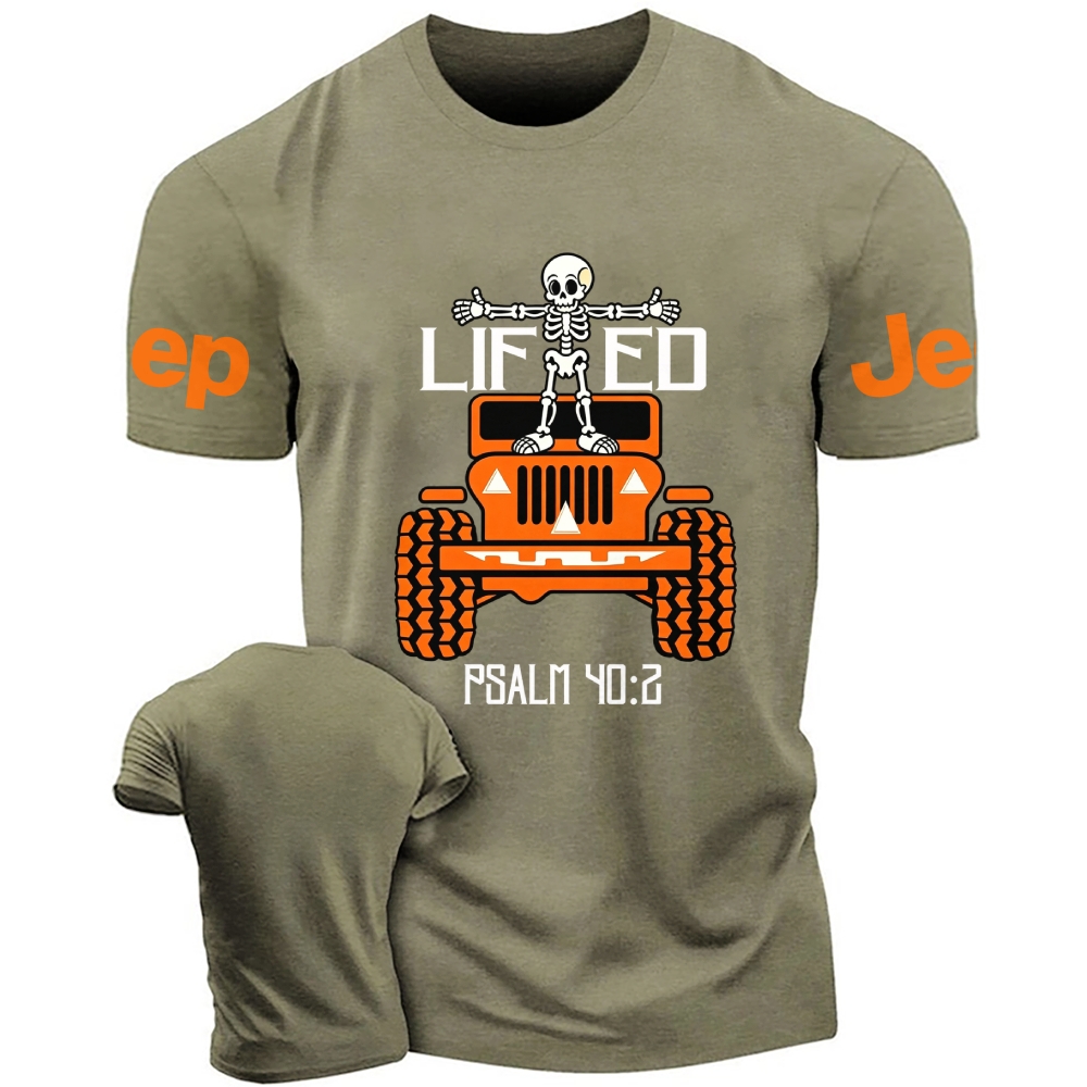 ''Lifted'' Skeletons Dancing on Jps Halloween Bible Vibes Unisex T-shirt