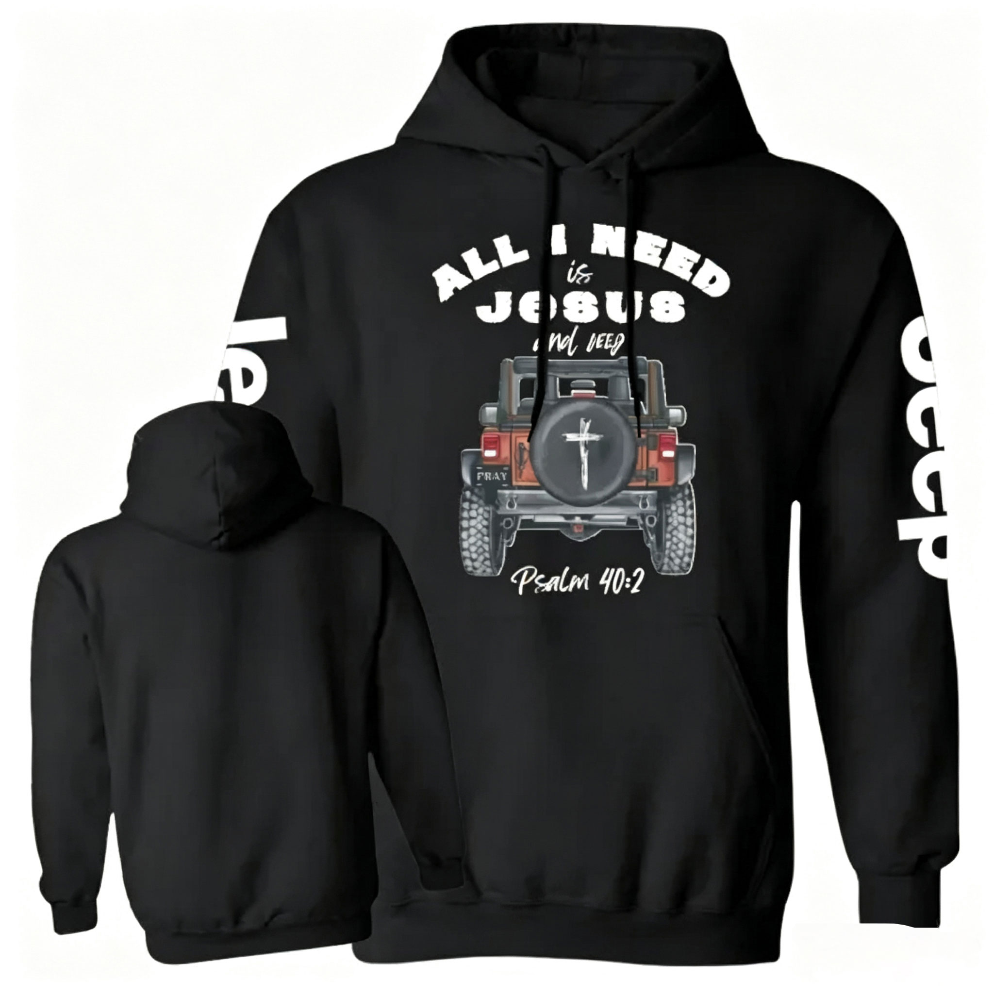 All I Need is Jesus and My Unisex Casual Hoodie