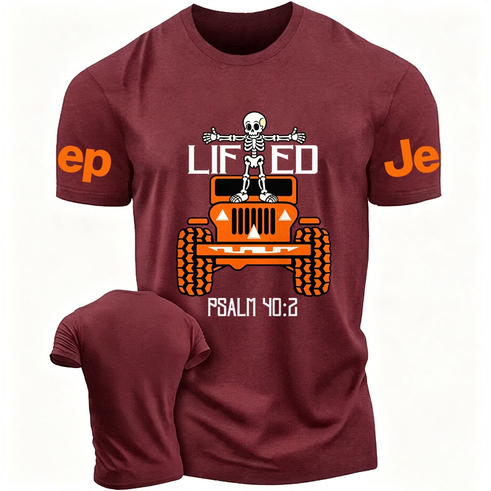 ''Lifted'' Skeletons Dancing on Jps Halloween Bible Vibes Unisex T-shirt