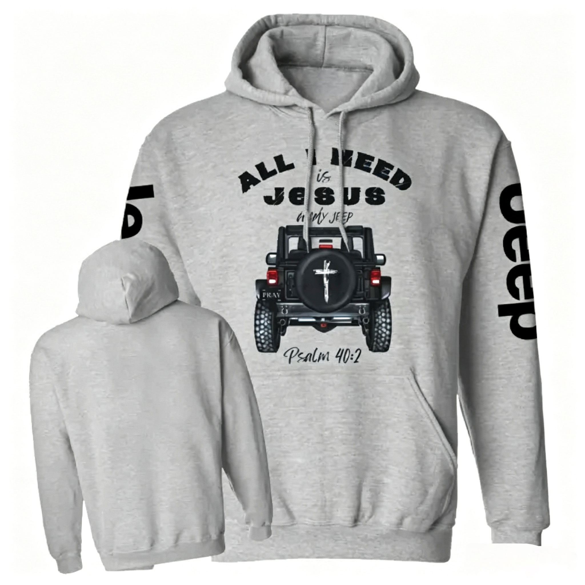 All I Need is Jesus and My Unisex Casual Hoodie