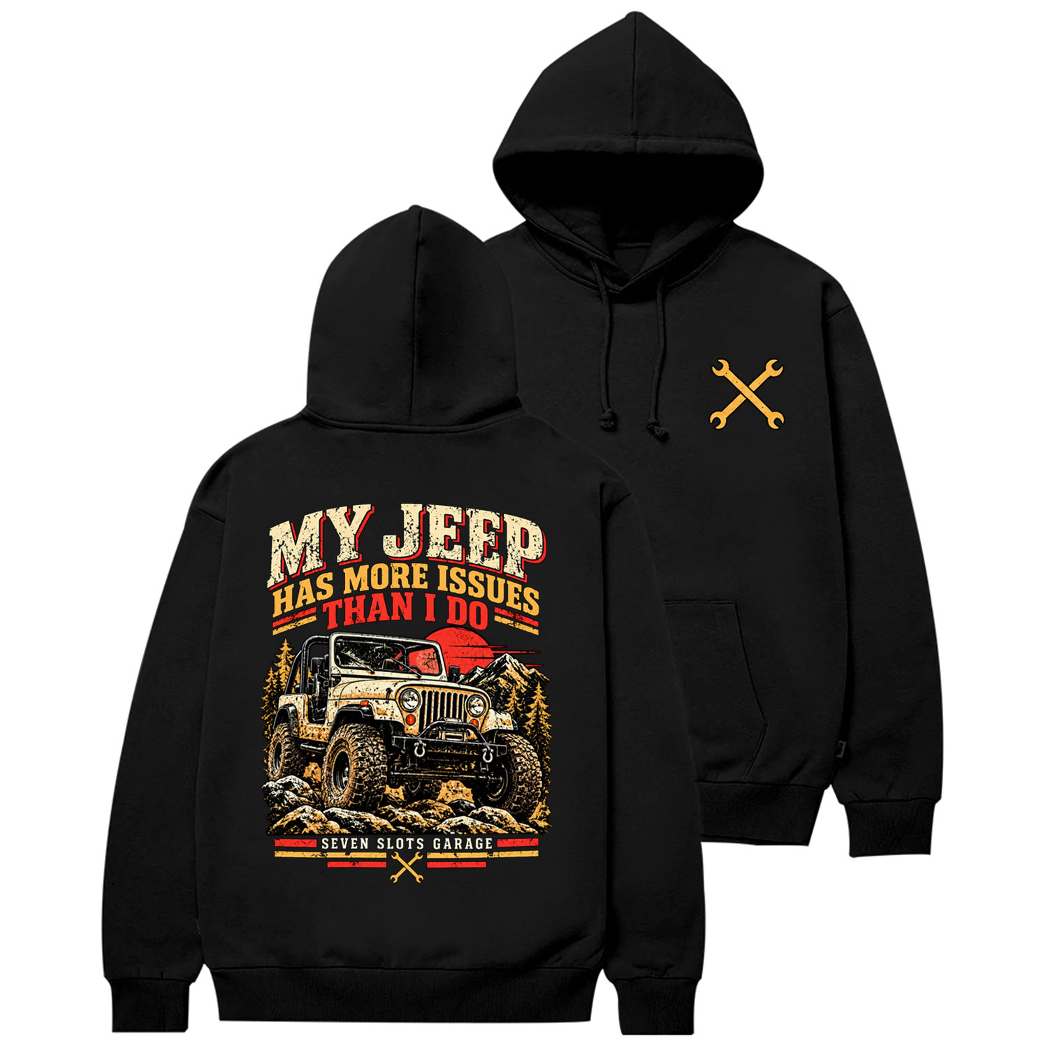 My Jp Has More Issues Than I Do Cotton Hoodie