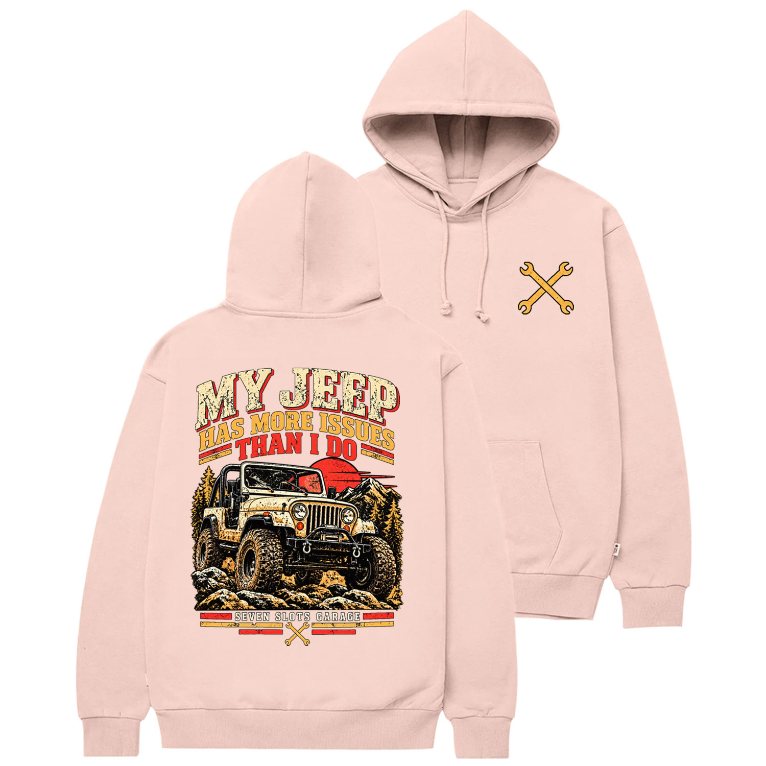 My Jp Has More Issues Than I Do Cotton Hoodie