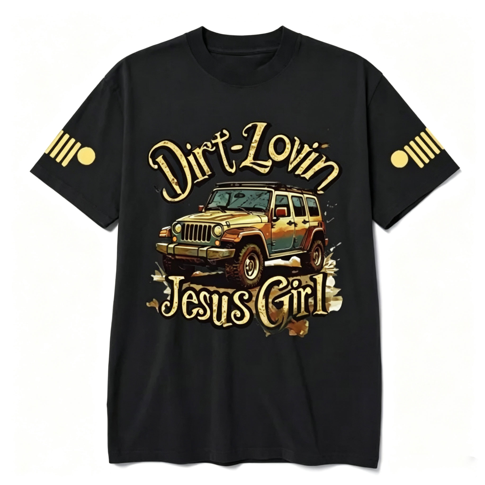 Dirt Lovin Jesus Girl Comfort Colors Unisex T-shirt 