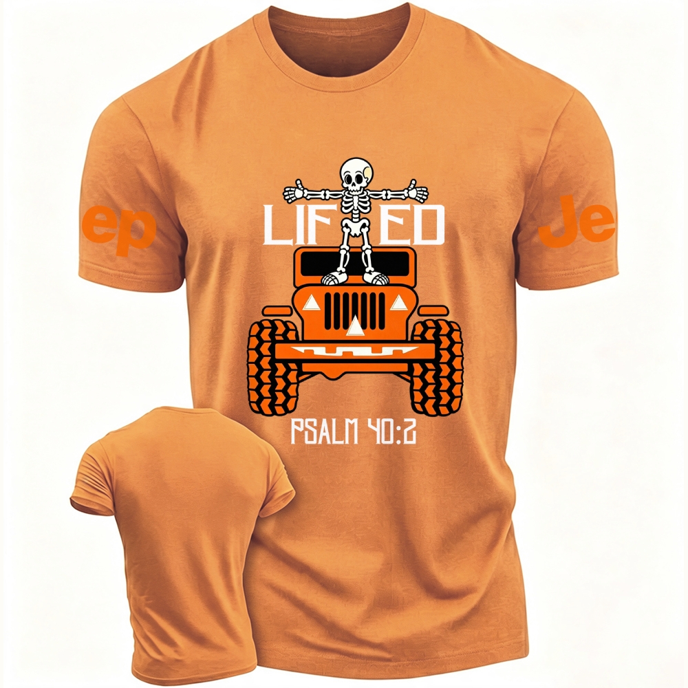 ''Lifted'' Skeletons Dancing on Jps Halloween Bible Vibes Unisex T-shirt