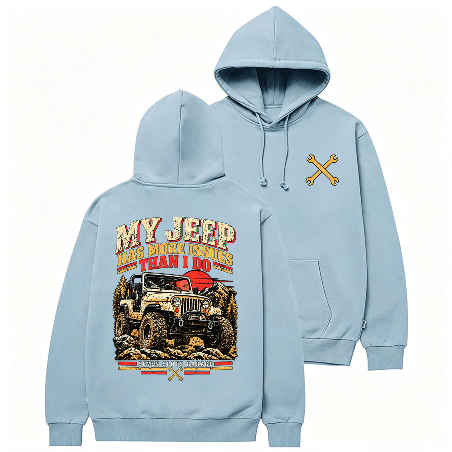 My Jp Has More Issues Than I Do Cotton Hoodie