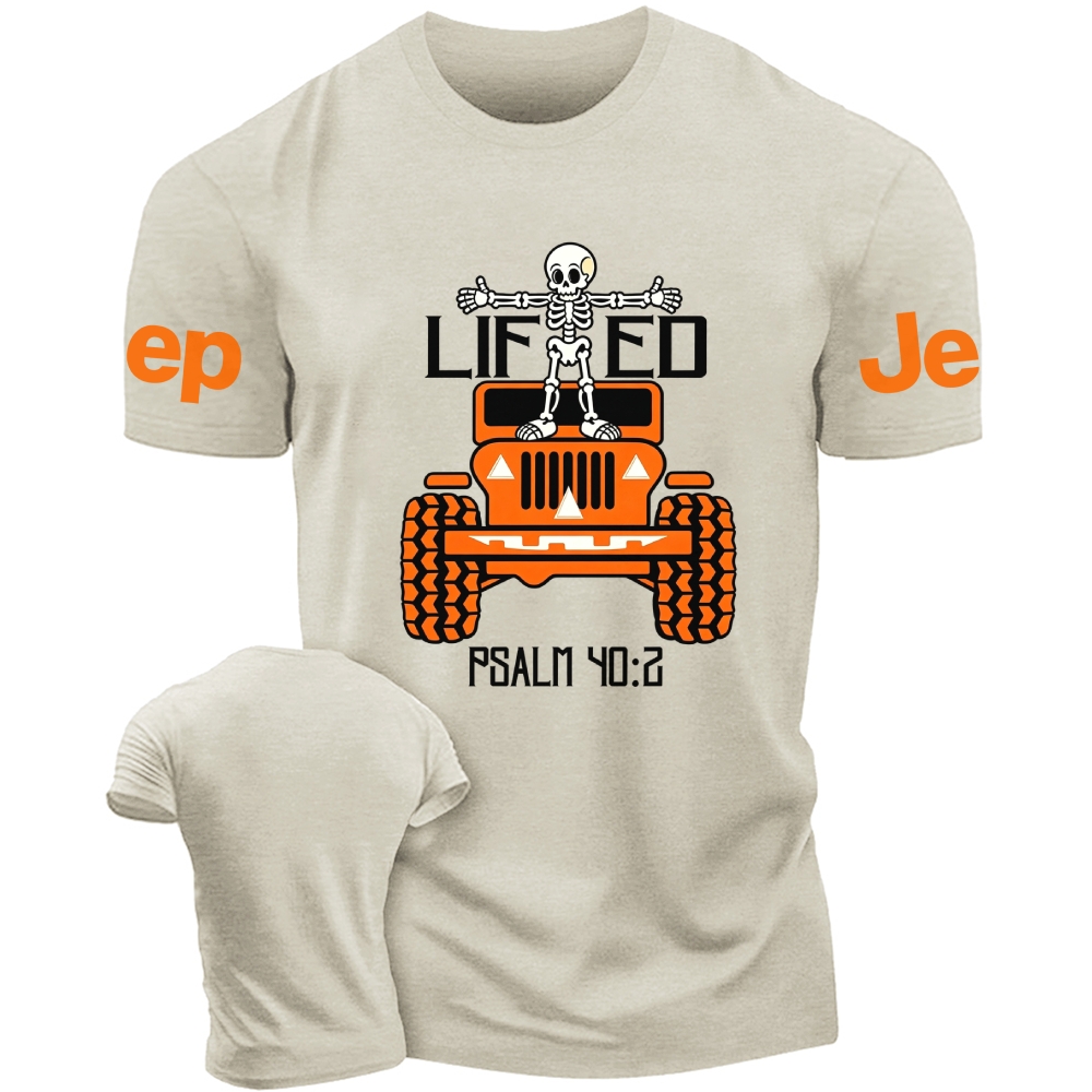 ''Lifted'' Skeletons Dancing on Jps Halloween Bible Vibes Unisex T-shirt