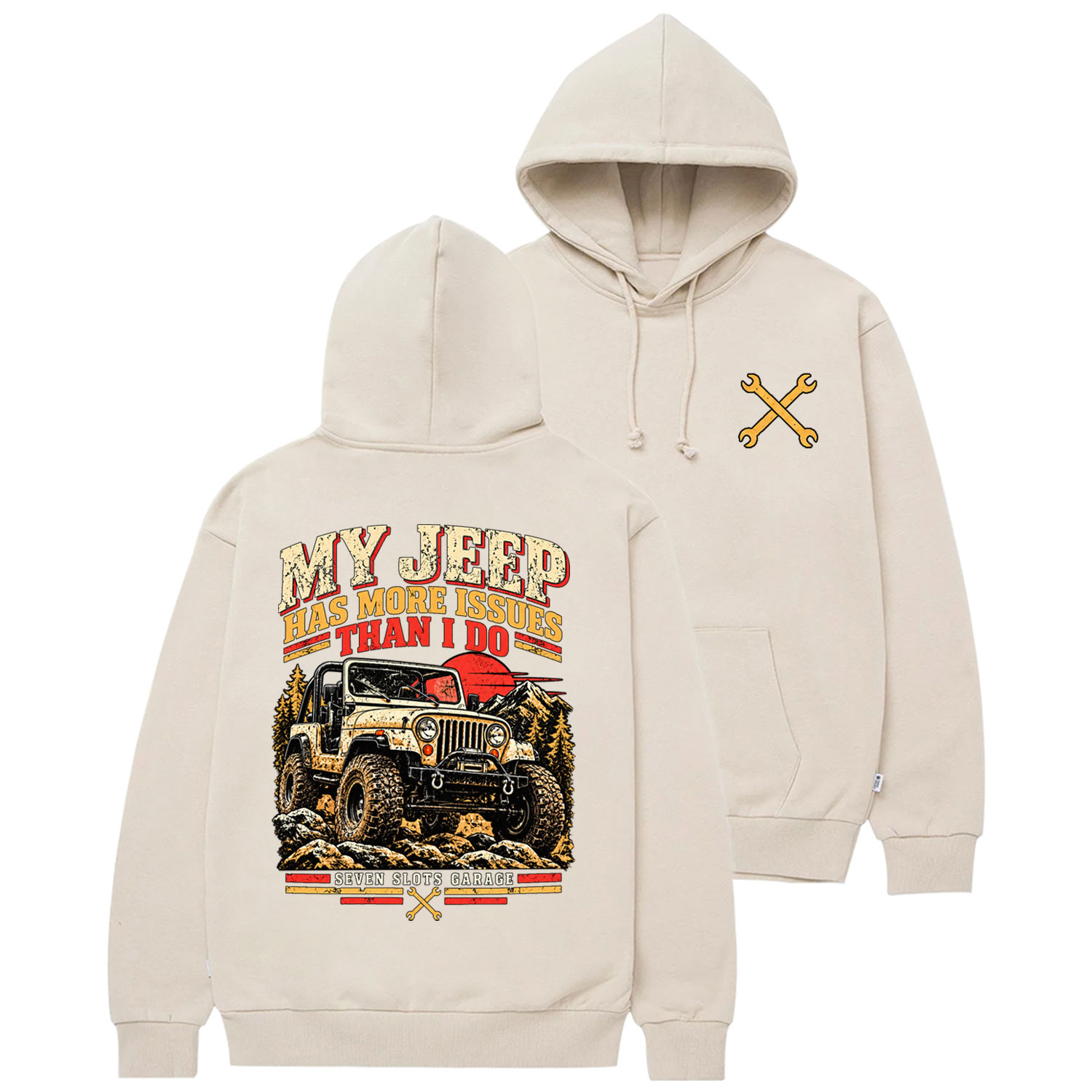 My Jp Has More Issues Than I Do Cotton Hoodie