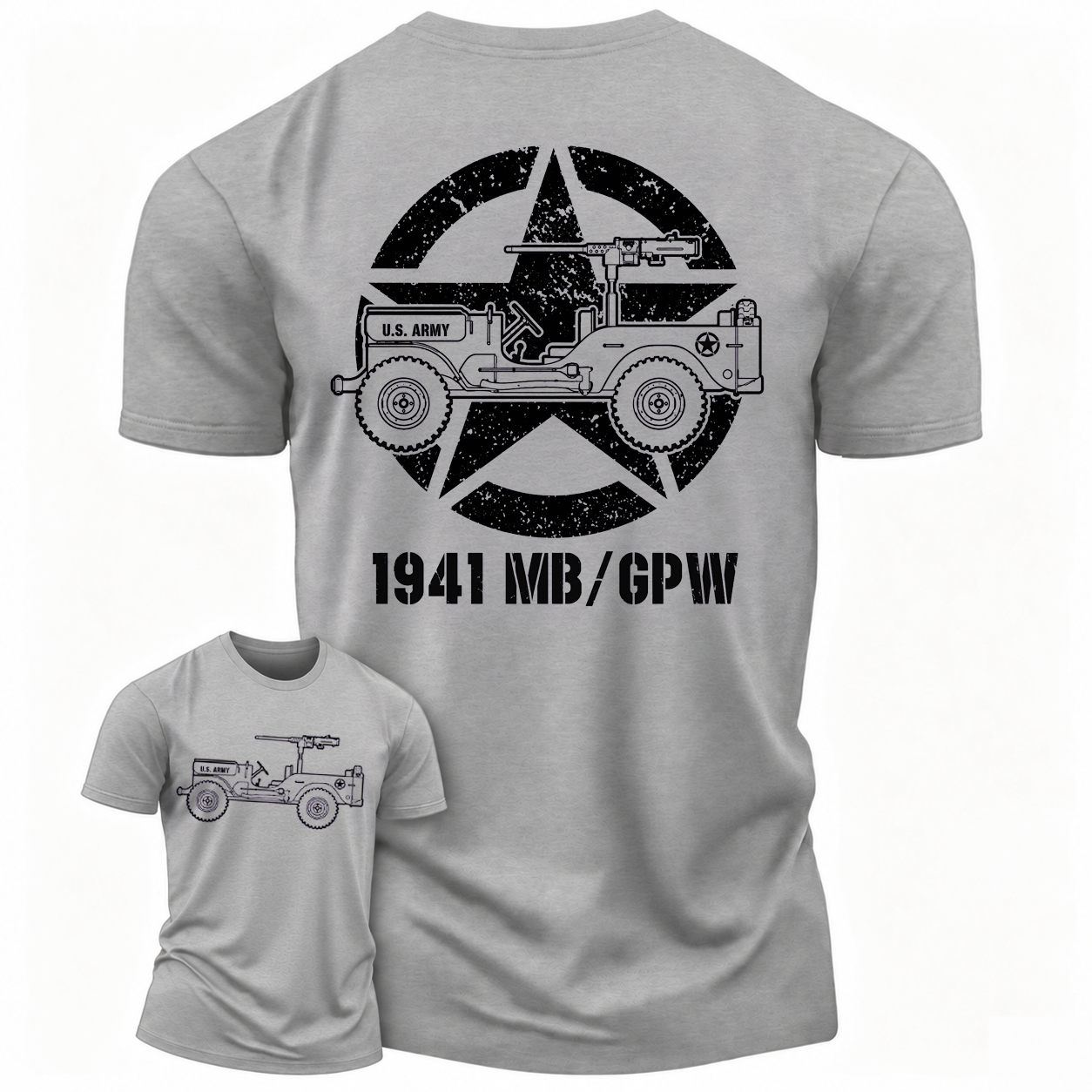 1941 Willys Jp Star Unisex T-shirt