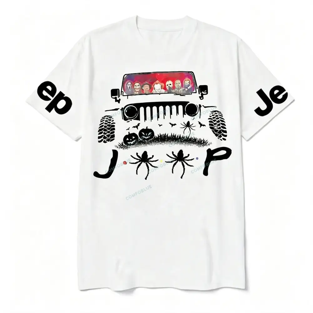 Horror Characters Halloween Jp Unisex T-shirt