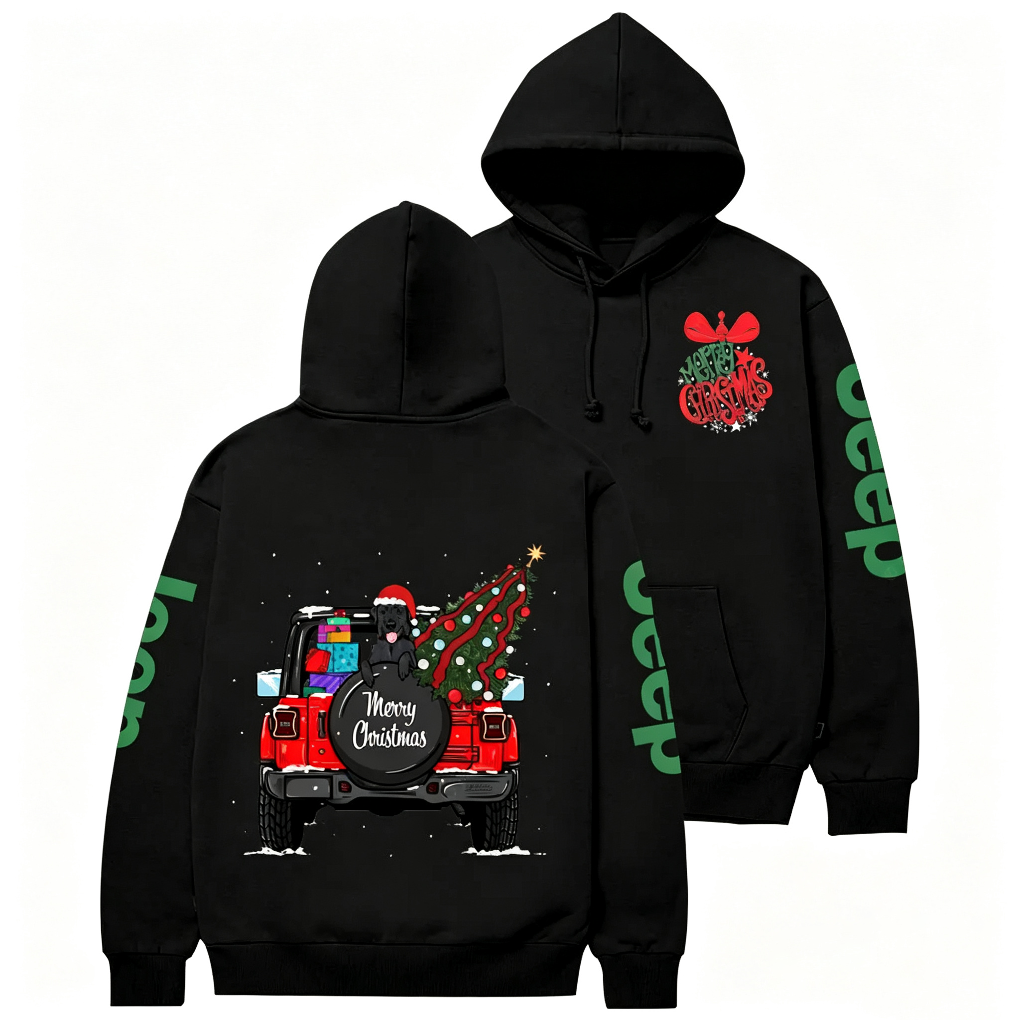 Merry Christmas Bell Jp Casual Hoodie