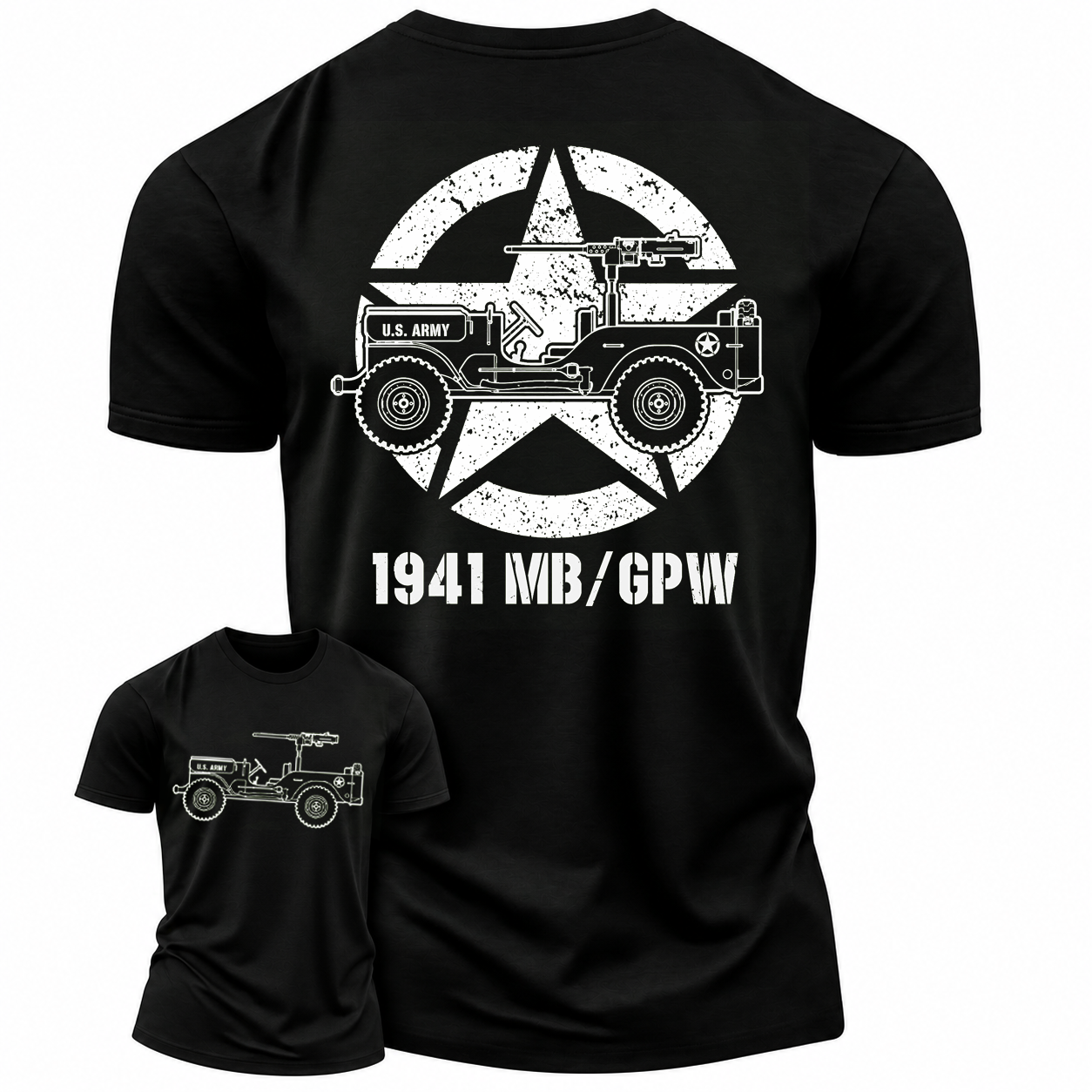 1941 Willys Jp Star Unisex T-shirt
