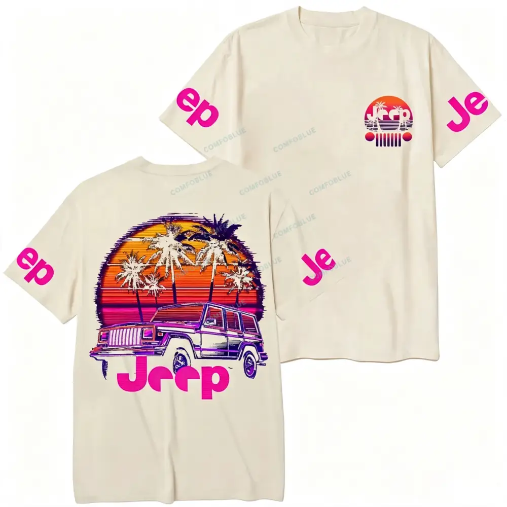 Palm Trees Beach Jp Unisex T-shirt