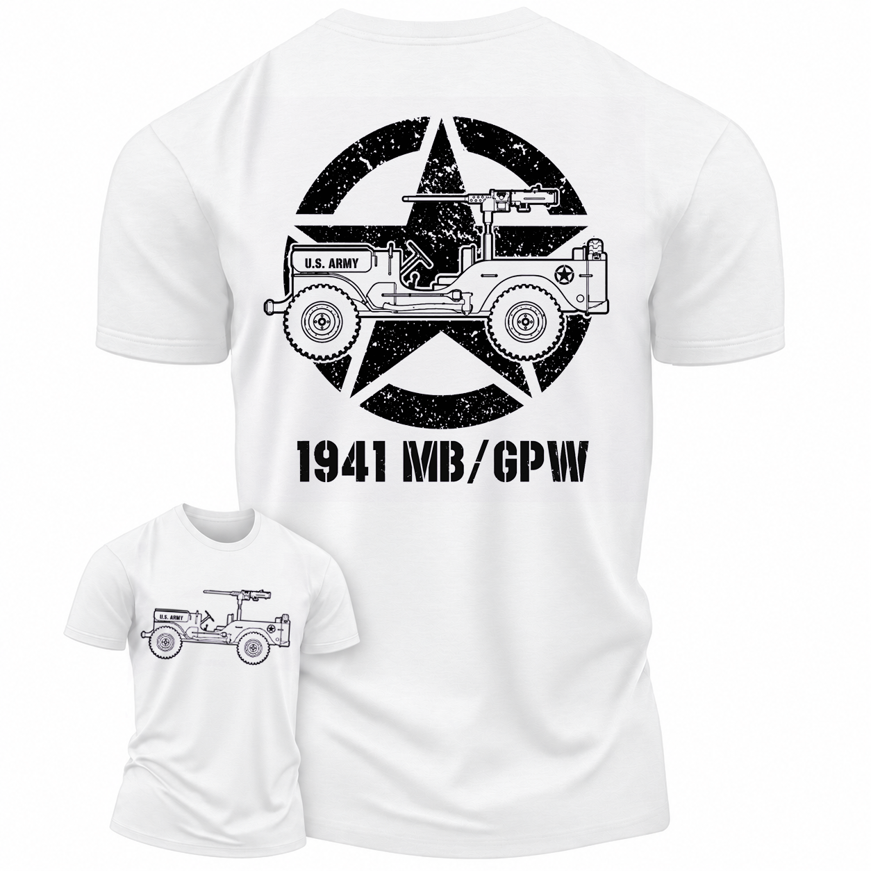 1941 Willys Jp Star Unisex T-shirt