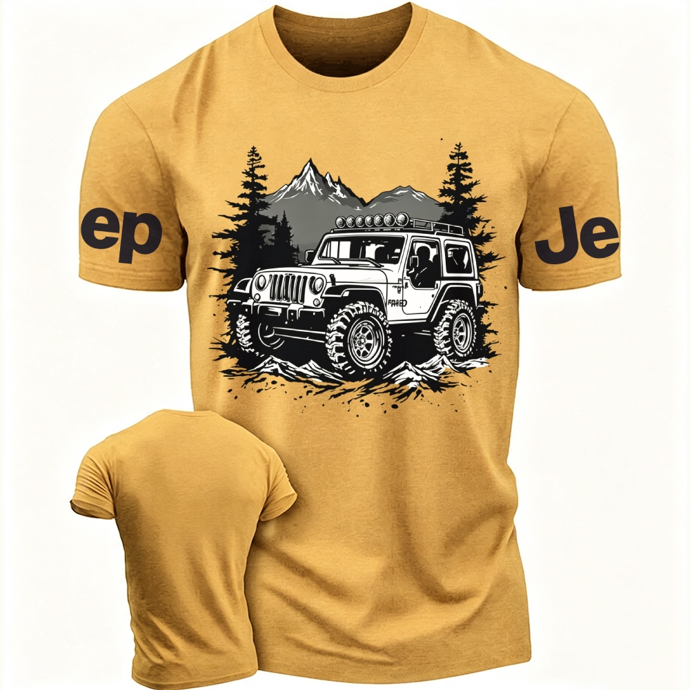 Mountains Trip with Jp Unisex Jp T-shirt