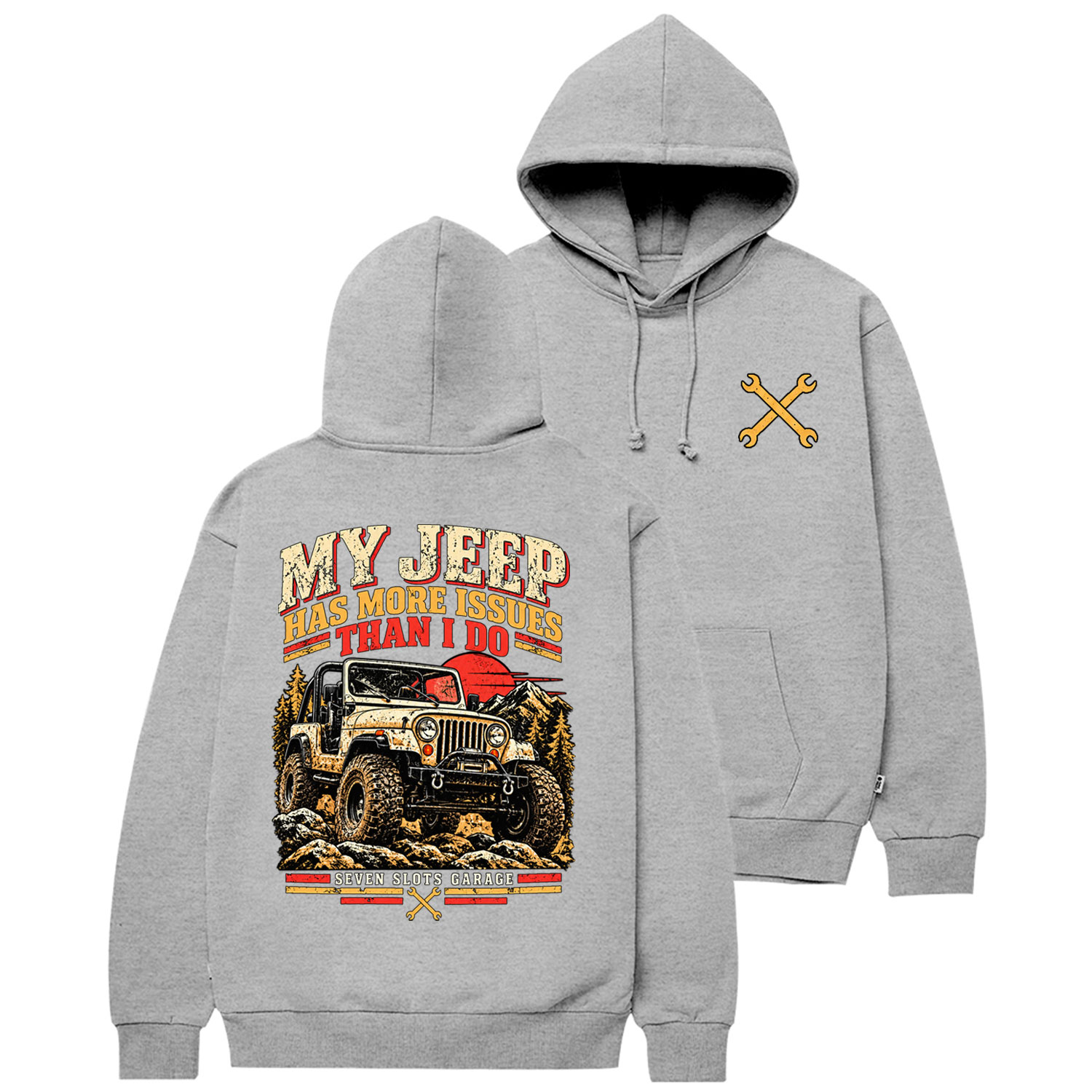 My Jp Has More Issues Than I Do Cotton Hoodie