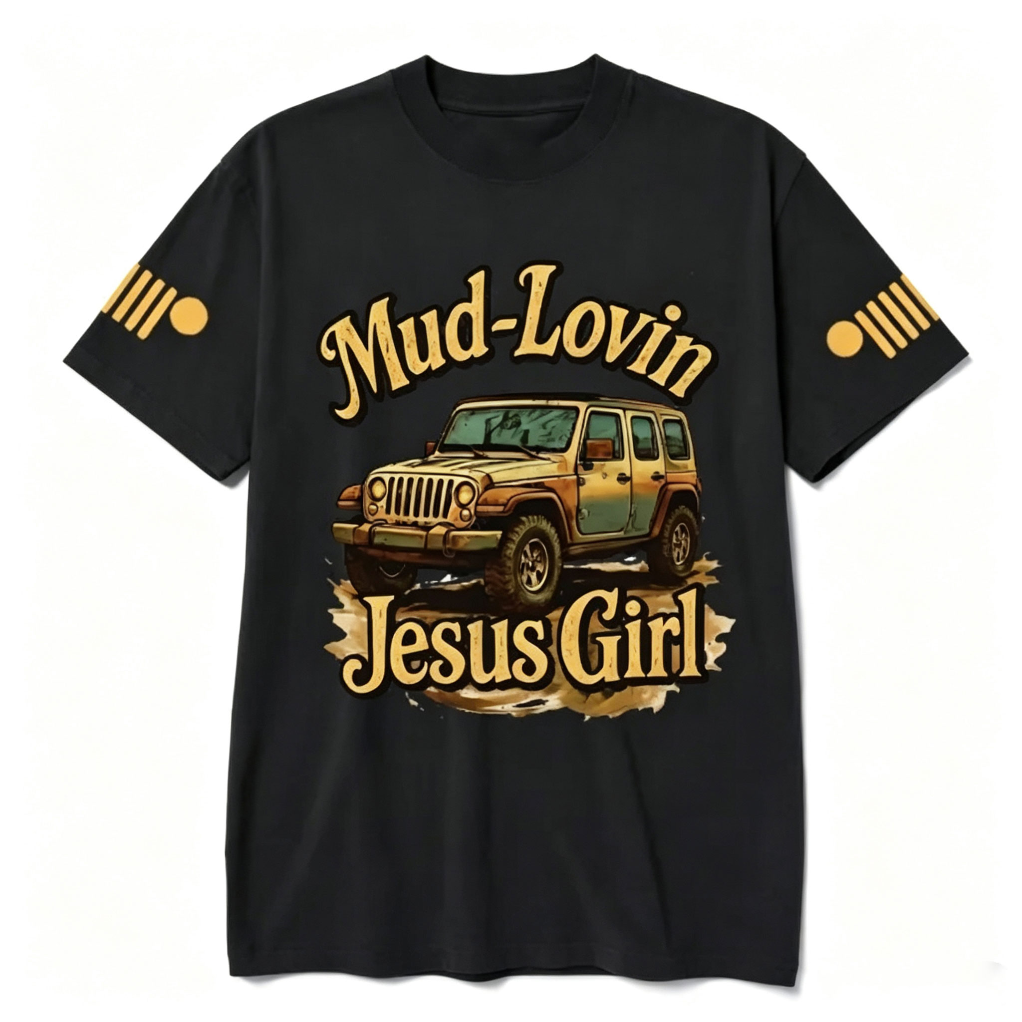 Mud Lovin Jesus Girl Jpin Unisex T-shirt 