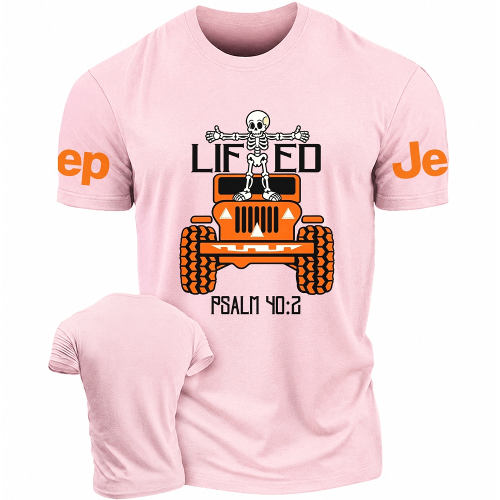 ''Lifted'' Skeletons Dancing on Jps Halloween Bible Vibes Unisex T-shirt