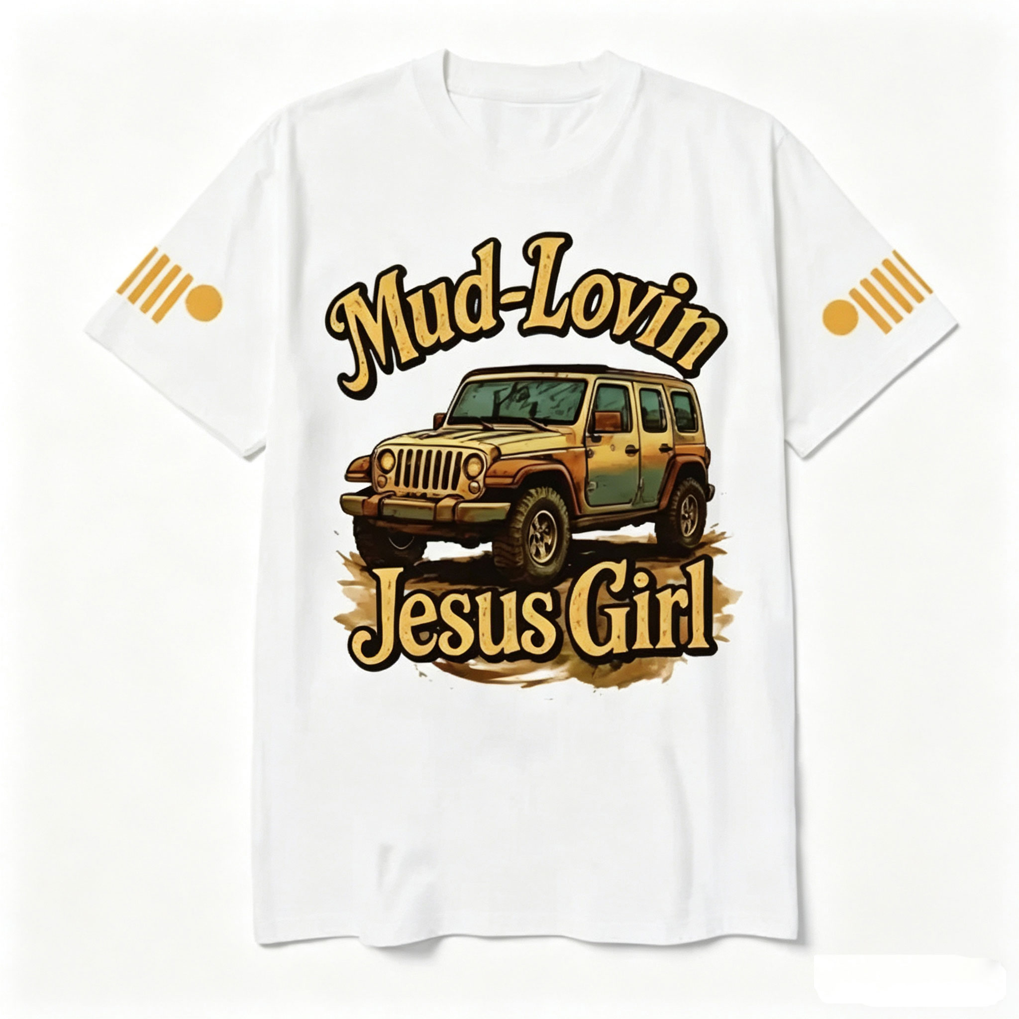Mud Lovin Jesus Girl Jpin Unisex T-shirt 