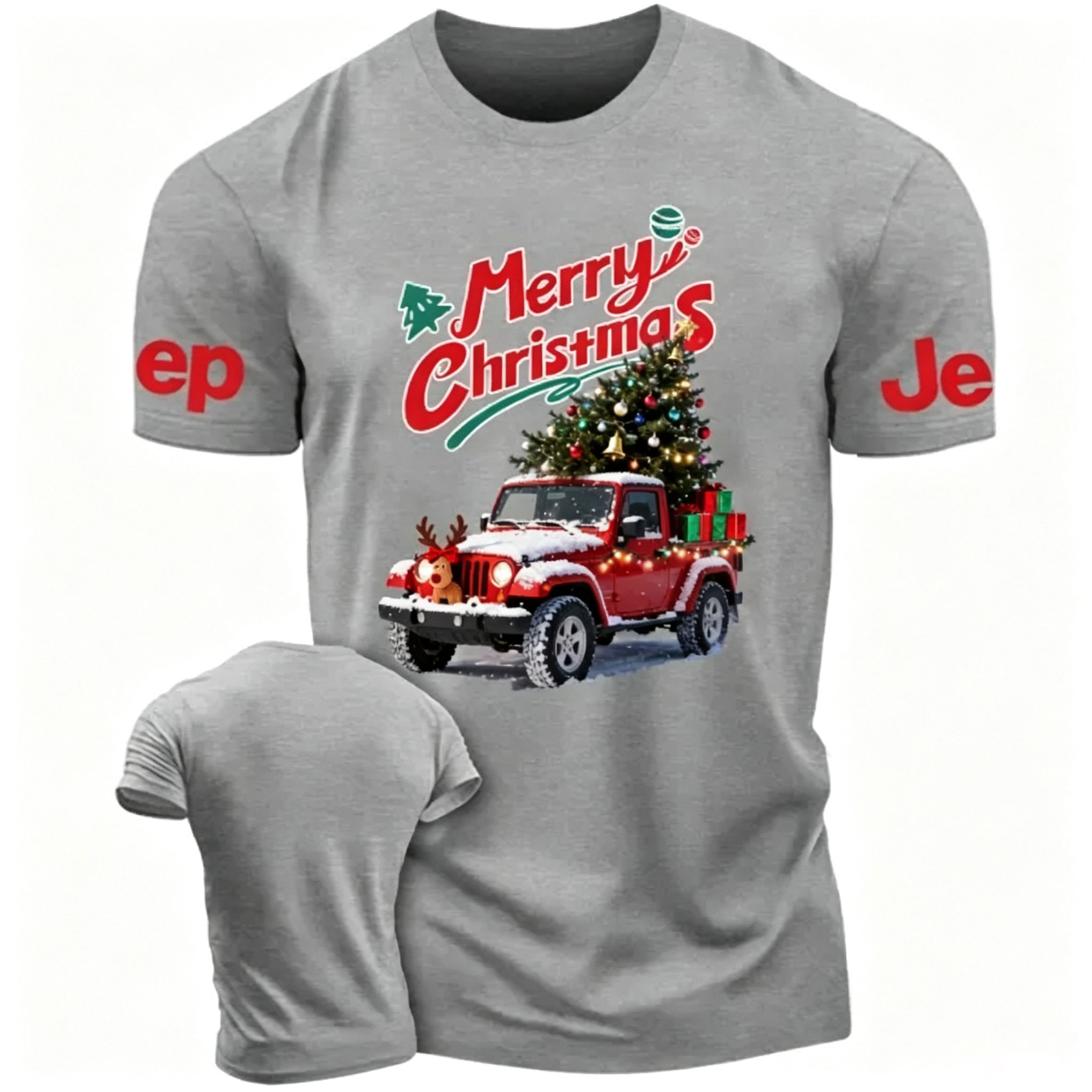 Merry Christmas Elk Gladiator Jp Unisex T-shirt