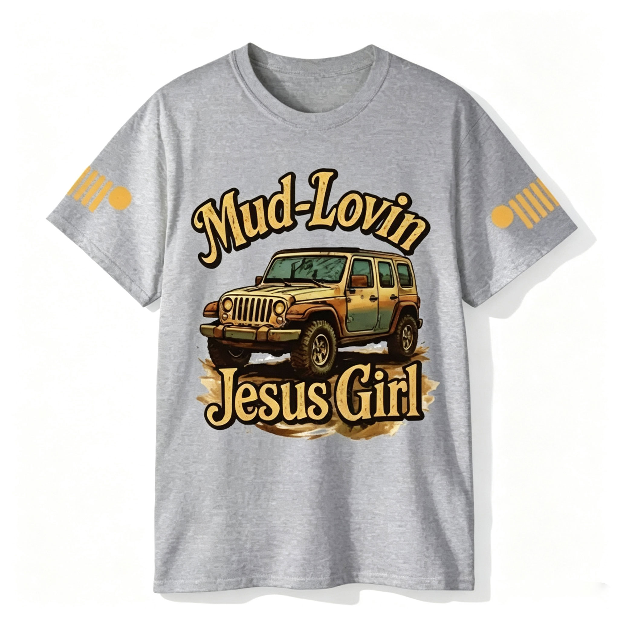 Mud Lovin Jesus Girl Jpin Unisex T-shirt 
