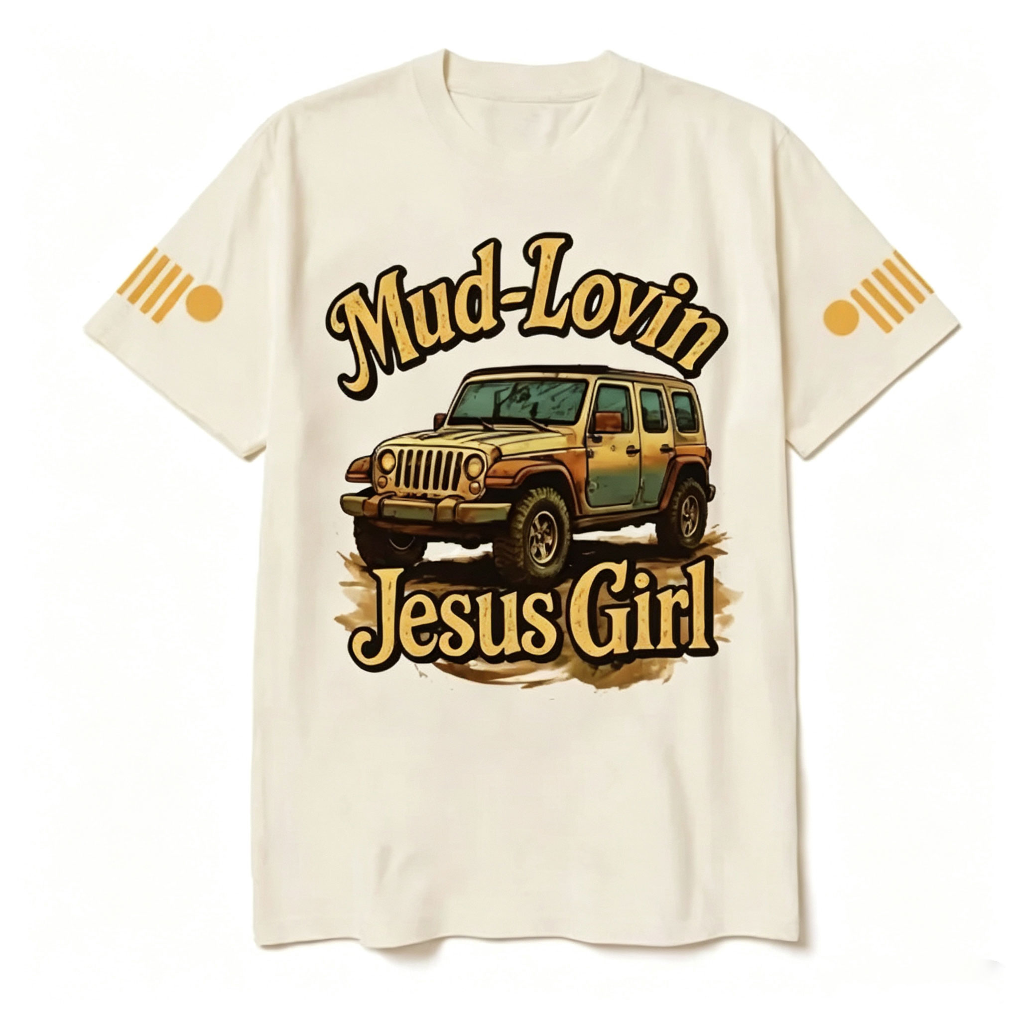 Mud Lovin Jesus Girl Jpin Unisex T-shirt 