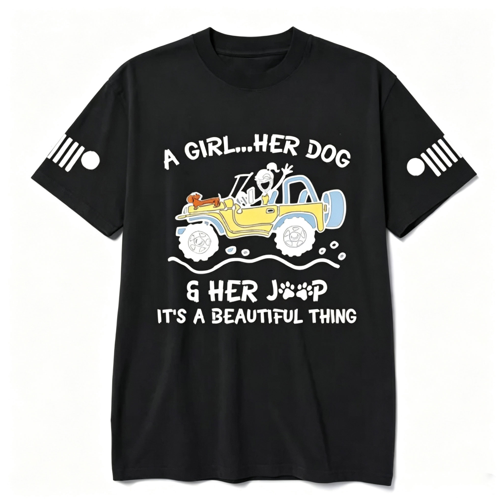 A Girl Her Dog And Her Jp It’s A Beautiful Thing Unisex T-shirt 
