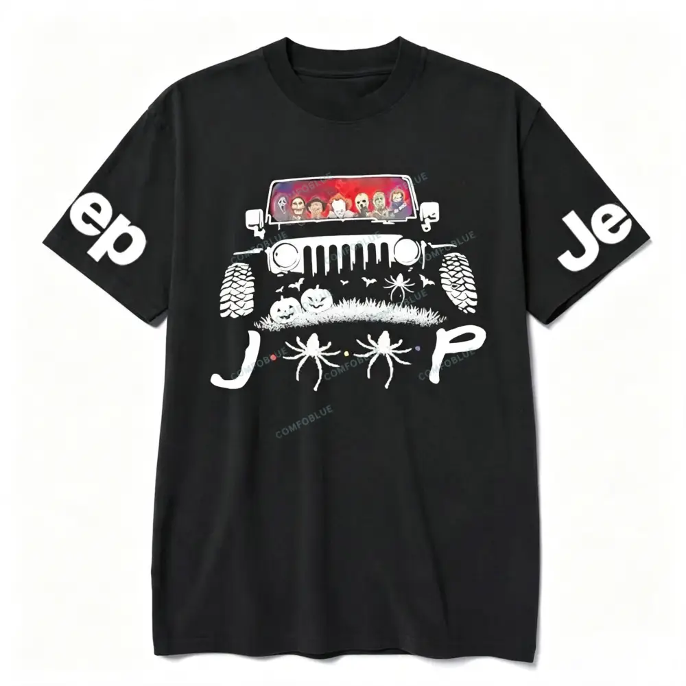 Horror Characters Halloween Jp Unisex T-shirt