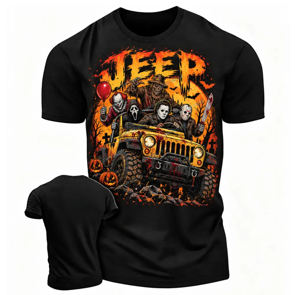 Thriller Clown Halloween Shirt Unisex T-shirt