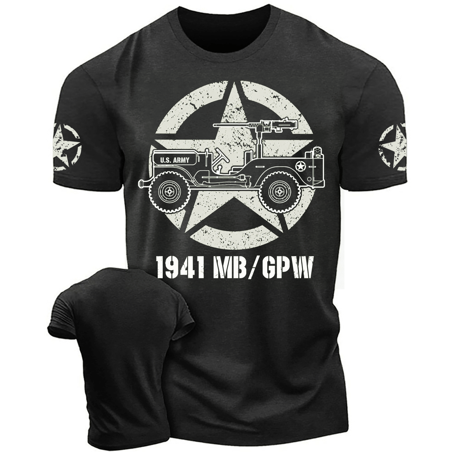 1941 Willys Jp Army Star Unisex T-shirt
