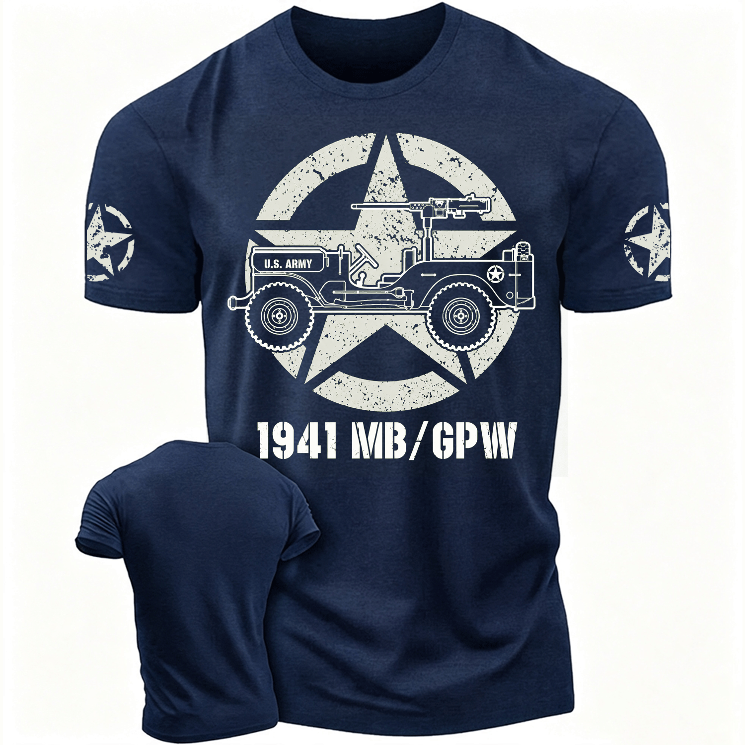 1941 Willys Jp Army Star Unisex T-shirt